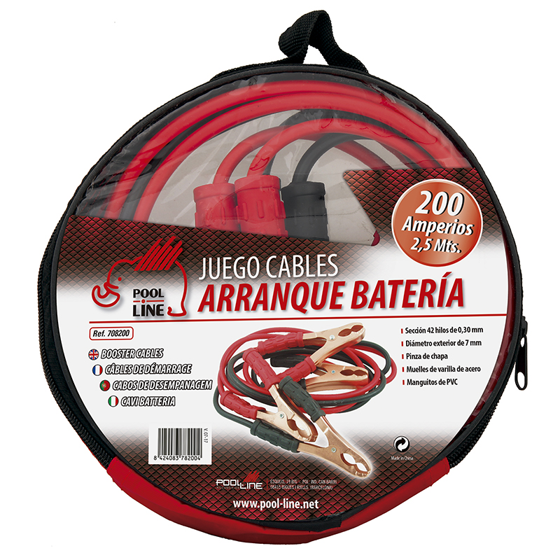 JGO.CABLES ARRANQUE ROJO/NEGRO