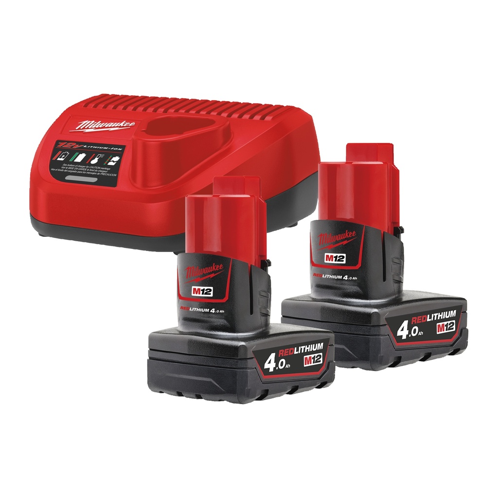 Kit 2 bater¡as M12B4 + cargador C12C