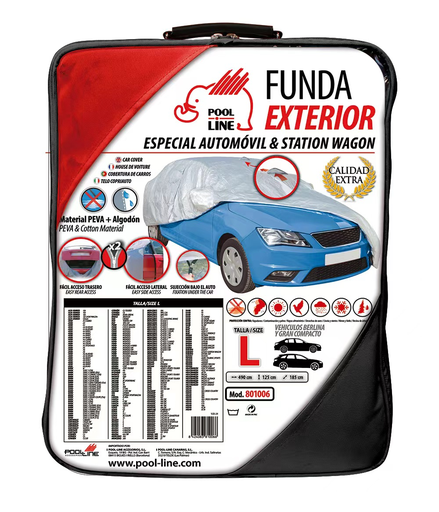 [POO801006] FUNDA EXTERIOR TURISMO LUXURY L