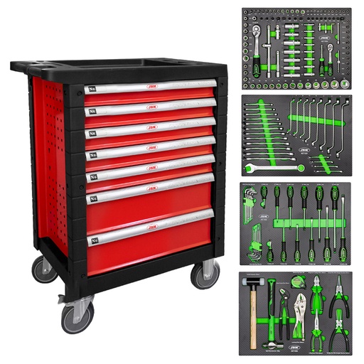 [JBM53686] CARRO HERRAMIENTAS 172 P.  ROJO
