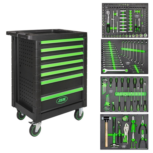 [JBM53904] CARRO DE HERRAMEINTA VERDE 172 P